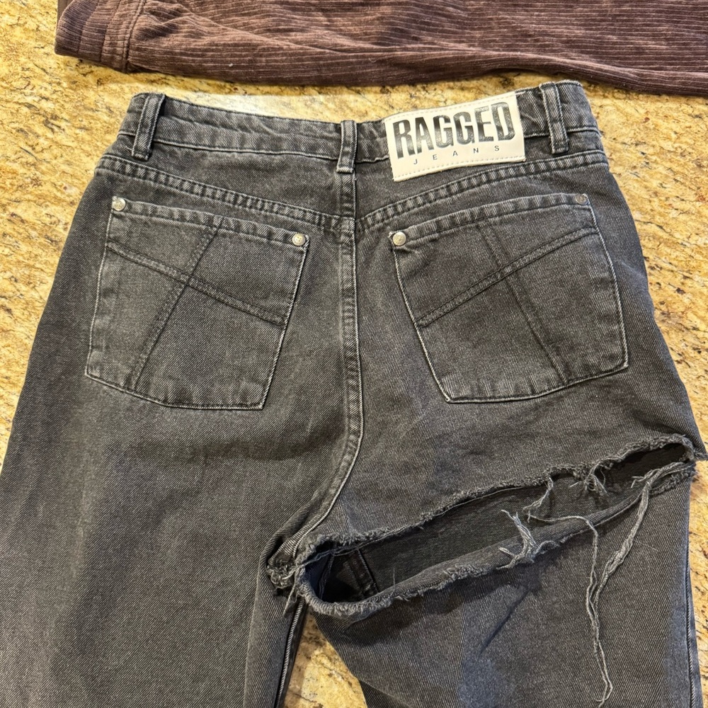Ragged priest jean